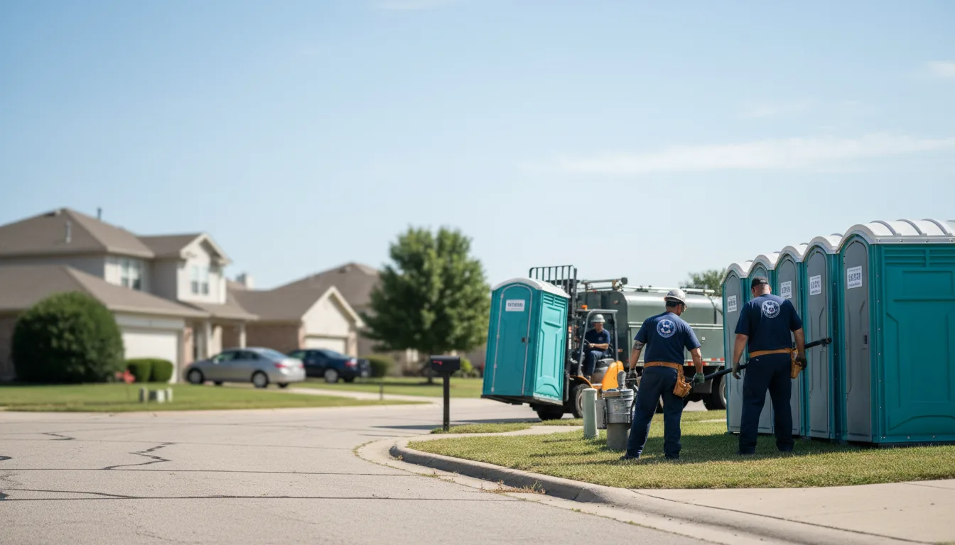 Porta Potty Rental in Brighton, MI near me